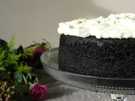 Chocolate Guiness Cake Close-up